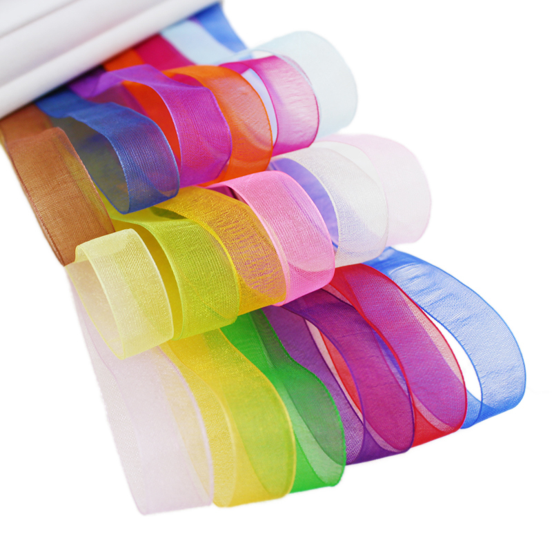 Ribbon Organza Roll - (50 Yard/Cuộn) 12Mm Đàn Organ Ruy