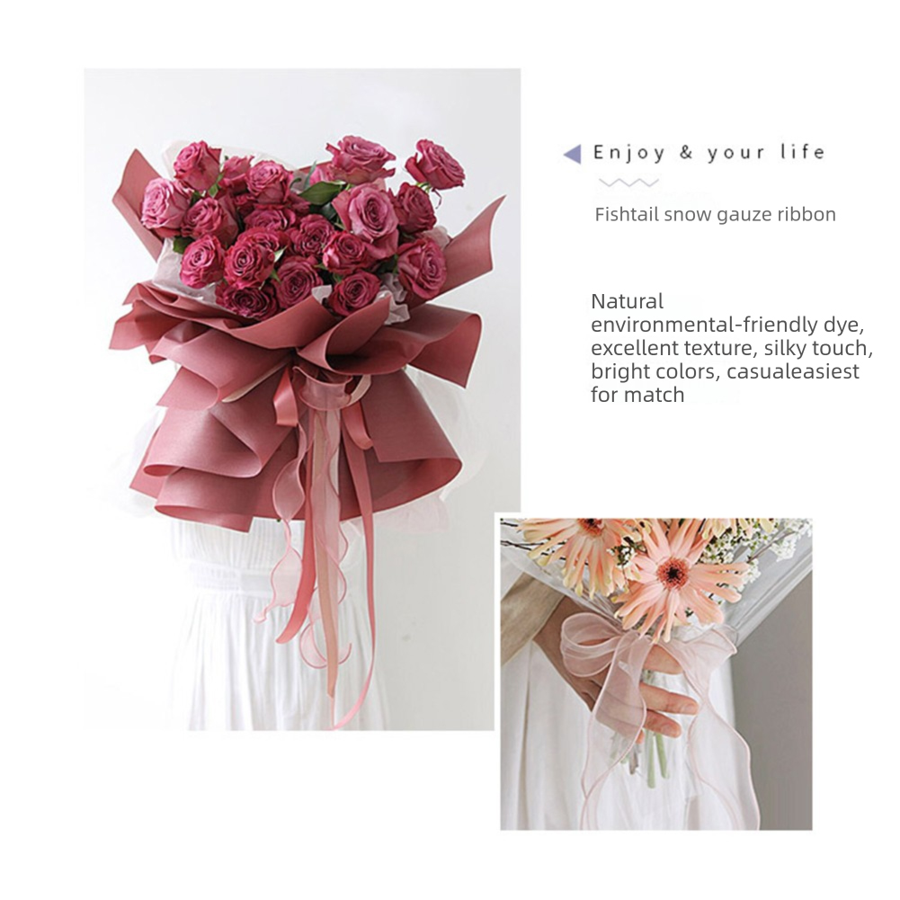 2pcs Florist Fishtail Gauze Ri - đánh giá và giá Florist Wreath Supply