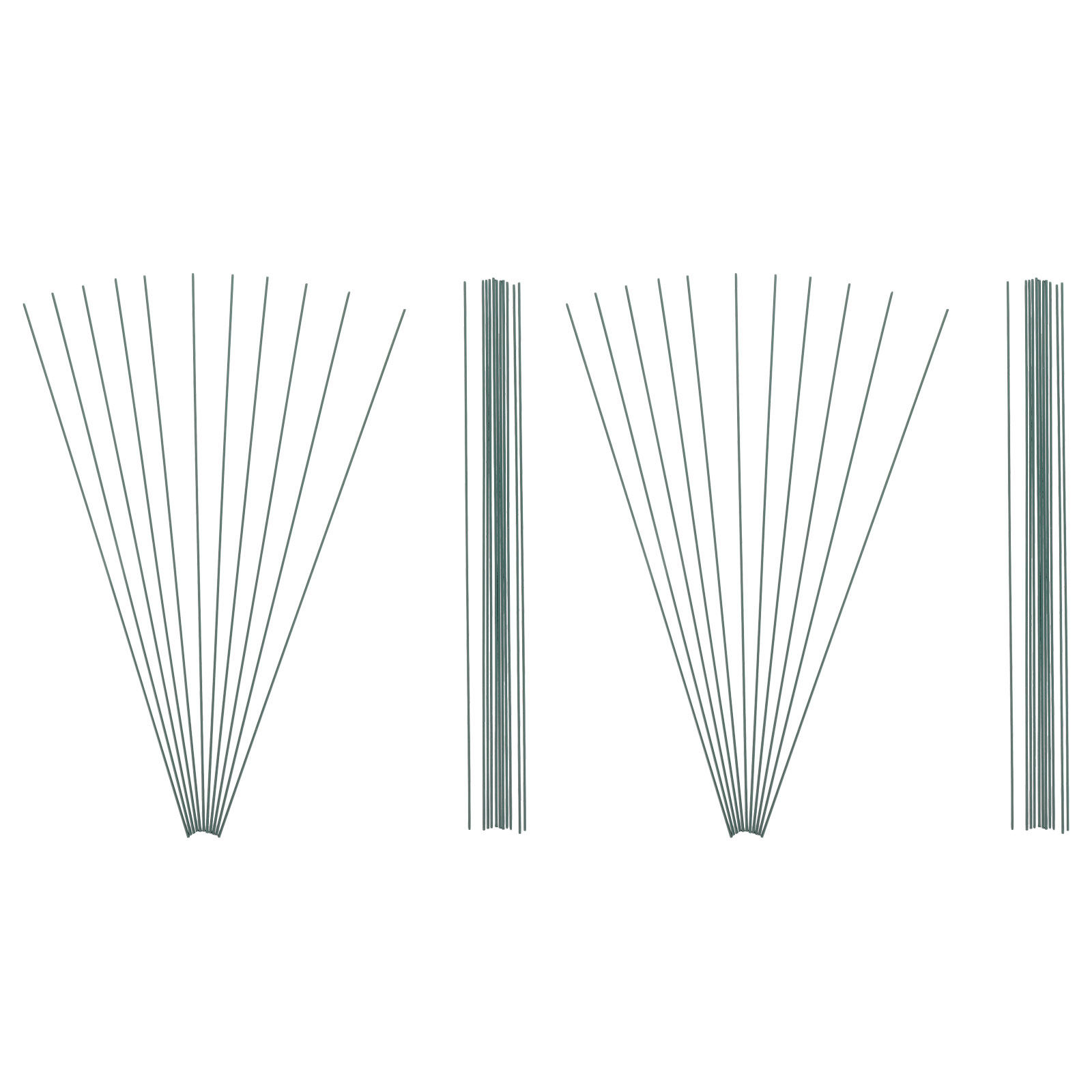 180Pcs Green Florist Wire Iron - đánh giá và giá Florist Wreath Supply