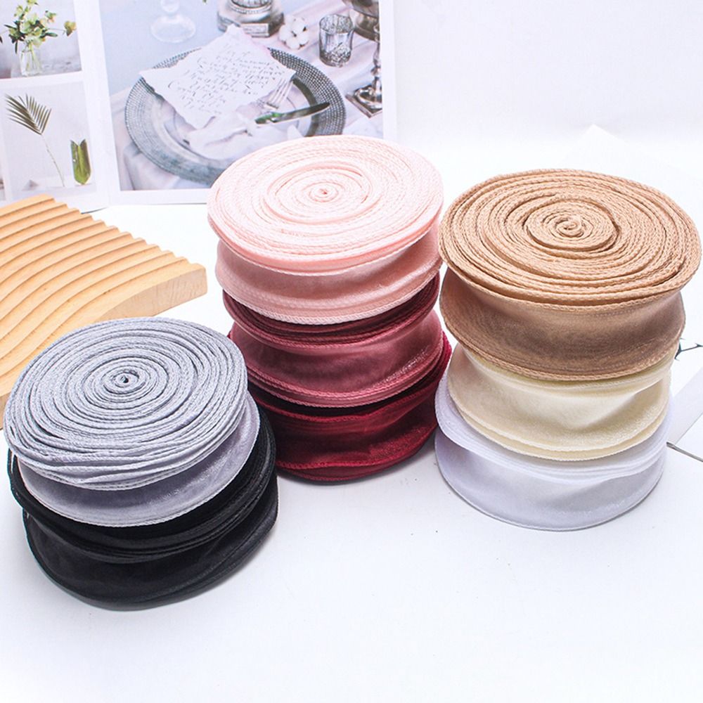 Roll Satin Ribbon 40mm 10 yard - đánh giá và giá Ribbon Organza Roll
