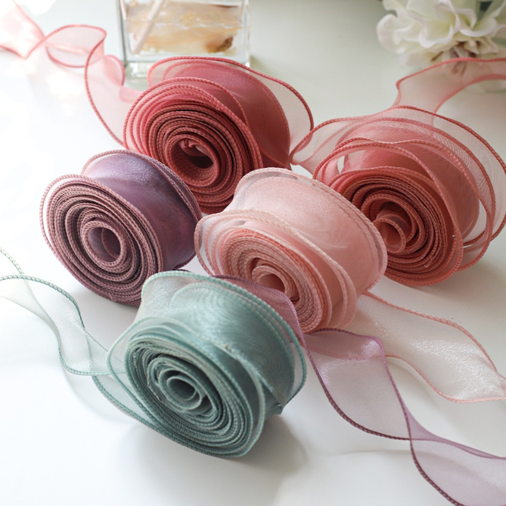 Roll of Satin Ribbon 40mm 10 Y - đánh giá và giá Ribbon Organza Roll