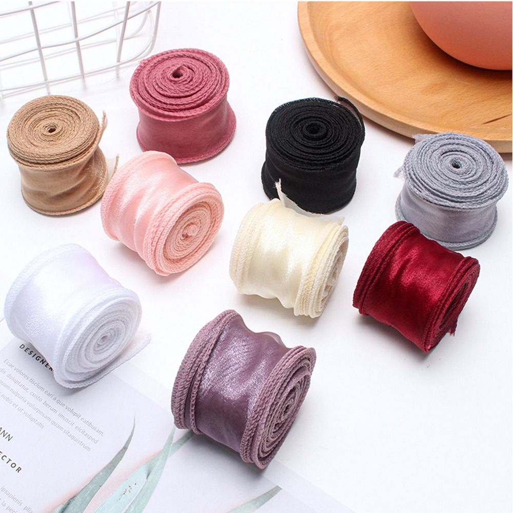 Roll of Satin Ribbon 40mm 10 Y - đánh giá và giá Ribbon Organza Roll