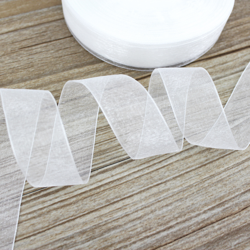 (50 Yard/Cuộn) 12/15/20/25/40/ - đánh giá và giá Ribbon Organza Roll