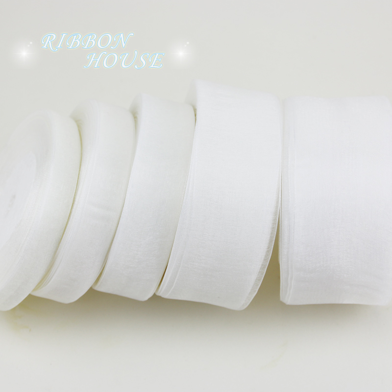 (50 Yard/Cuộn) 12/15/20/25/40/ - đánh giá và giá Ribbon Organza Roll