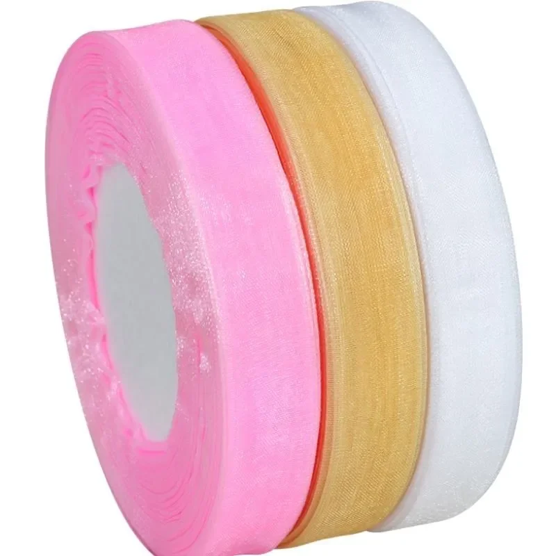 15mm 50yards/roll Organza Ribb - đánh giá và giá Ribbon Organza Roll