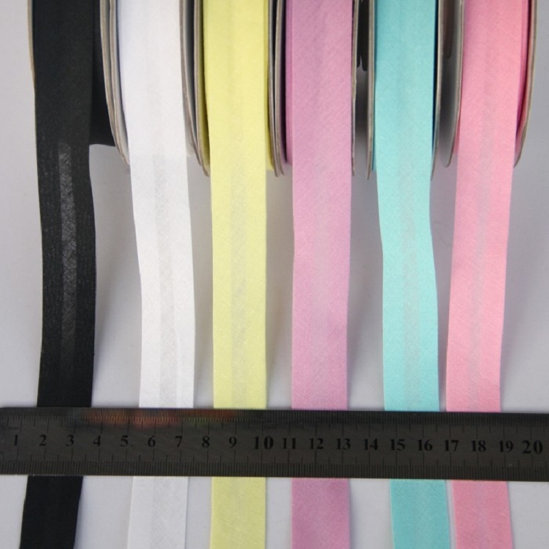 22m/Roll 100% Cotton Bias Tape - đánh giá và giá Ribbon Organza Roll