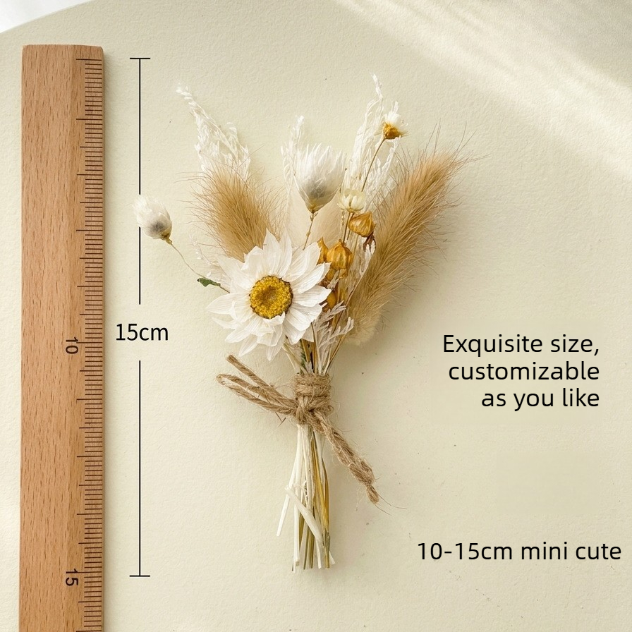 Mini Dried Flower Bouquet Natu - đánh giá và giá Dried Flower Bunch